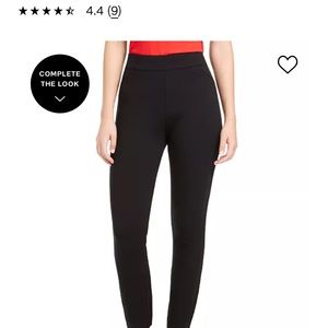Spanx Back seam skinny black pant black Petite large New with tags, never worn